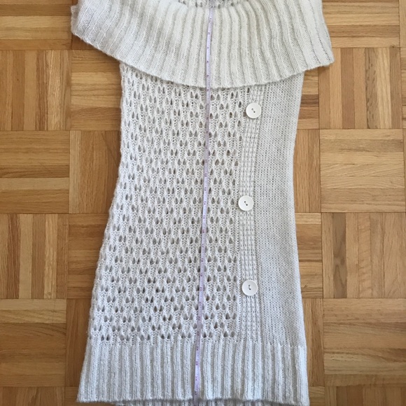 Say What? White off shoulder/off-the-shoulder sweater dress - Size Small - Picture 3 of 7